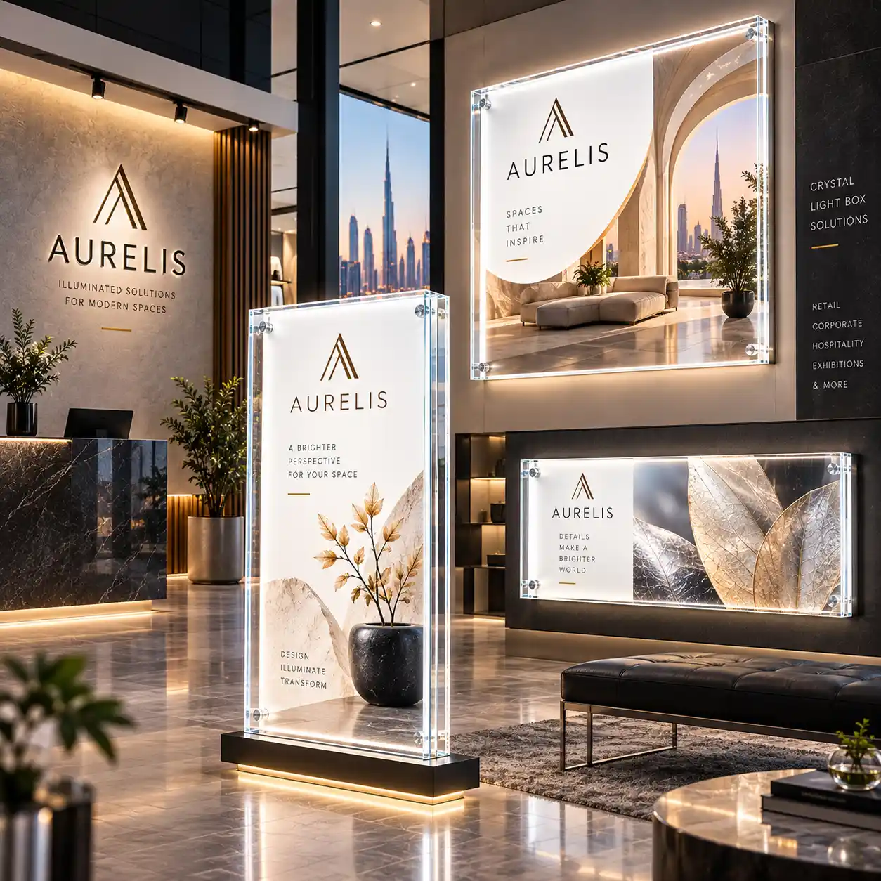 Tailor Made Illuminated Displays