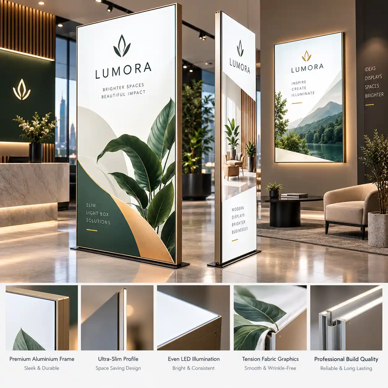 Tailor Made Illuminated Displays